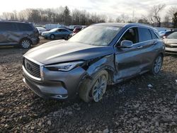 Infiniti salvage cars for sale: 2020 Infiniti QX50 Pure