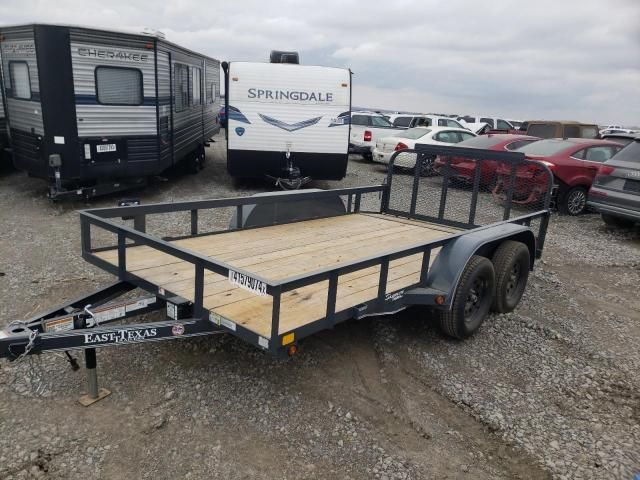 2023 Other 2023 East Texas Trailers Dual Axle Utility Trailer