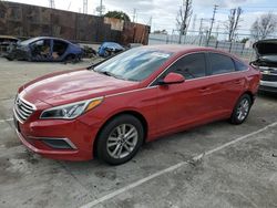 Salvage cars for sale from Copart Wilmington, CA: 2017 Hyundai Sonata SE