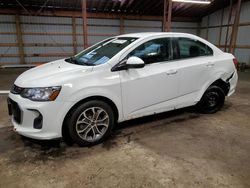 Chevrolet Sonic salvage cars for sale: 2018 Chevrolet Sonic LT