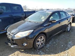 Ford Focus sel salvage cars for sale: 2012 Ford Focus SEL