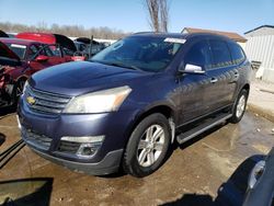 Chevrolet salvage cars for sale: 2013 Chevrolet Traverse LT