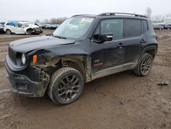 Salvage cars for sale from Copart Davison, MI: 2016 Jeep Renegade Latitude