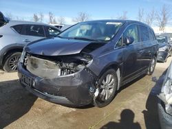 Honda Odyssey exl Vehiculos salvage en venta: 2015 Honda Odyssey EXL