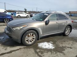 Salvage cars for sale from Copart Windsor, NJ: 2010 Infiniti FX35