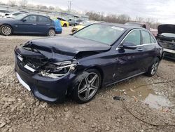 Mercedes-Benz salvage cars for sale: 2017 Mercedes-Benz C 300 4matic