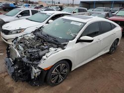 Honda salvage cars for sale: 2018 Honda Civic EX