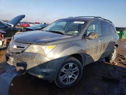 Salvage cars for sale from Copart Elgin, IL: 2007 Acura MDX Technology