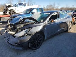 Tesla salvage cars for sale: 2020 Tesla Model 3