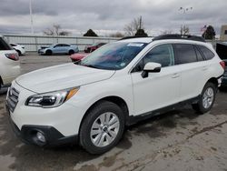 Salvage cars for sale from Copart Littleton, CO: 2015 Subaru Outback 2.5I Premium