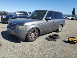 Land Rover salvage cars for sale: 2010 Land Rover Range Rover HSE