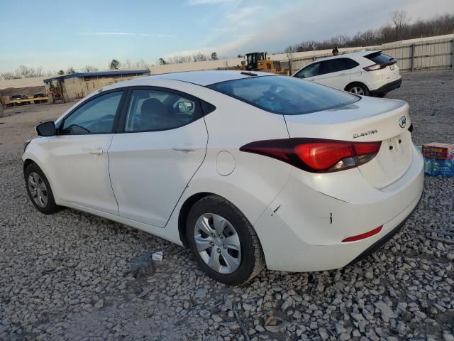 2016 Hyundai Elantra SE