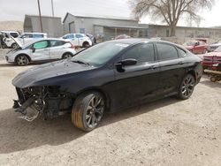 Salvage cars for sale from Copart Albuquerque, NM: 2015 Chrysler 200 S