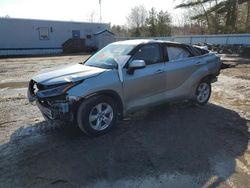 Salvage cars for sale from Copart Lyman, ME: 2021 Toyota Highlander L