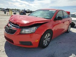 Salvage cars for sale from Copart Arcadia, FL: 2014 Chevrolet Cruze LS