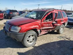 Salvage cars for sale from Copart Indianapolis, IN: 2004 Jeep Grand Cherokee Laredo