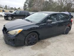 Salvage cars for sale from Copart Knightdale, NC: 2012 Subaru Impreza