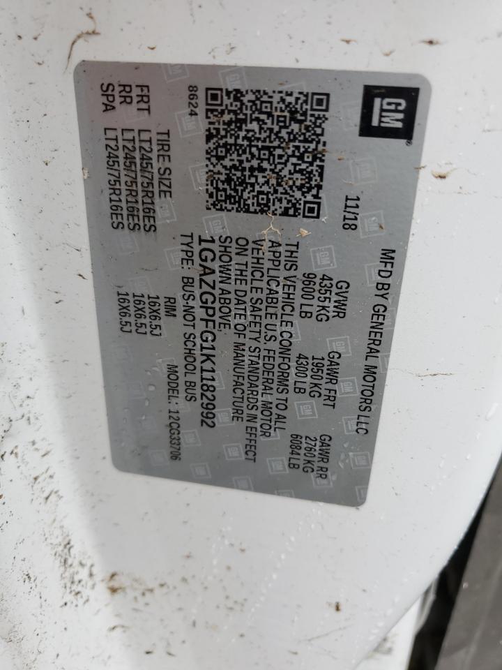 2019 Chevrolet Express G3500 LT