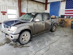 Salvage cars for sale from Copart Helena, MT: 2007 Nissan Frontier Crew Cab LE