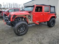 2015 Jeep Wrangler Unlimited Sahara en venta en Spartanburg, SC