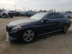 Mercedes-Benz C300 salvage cars for sale: 2015 Mercedes-Benz C300