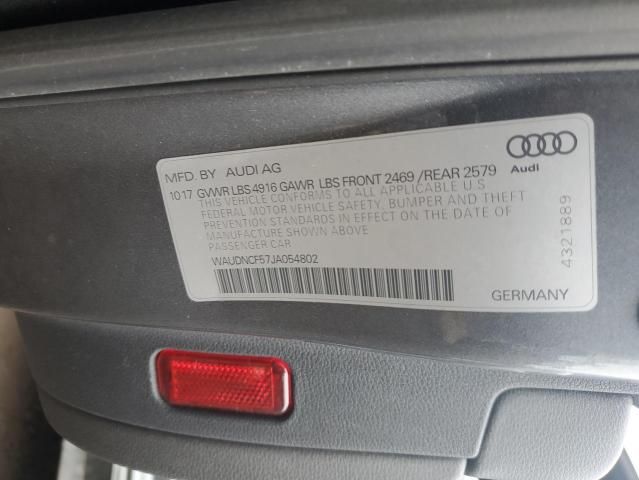 2018 Audi A5 Premium S Line