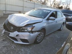 Nissan salvage cars for sale: 2017 Nissan Sentra S