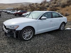 Salvage cars for sale from Copart Reno, NV: 2014 Audi A6 Premium Plus