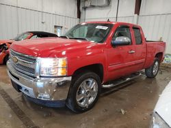 Chevrolet Silverado k1500 lt salvage cars for sale: 2012 Chevrolet Silverado K1500 LT