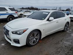 Infiniti salvage cars for sale: 2016 Infiniti Q50 RED Sport 400