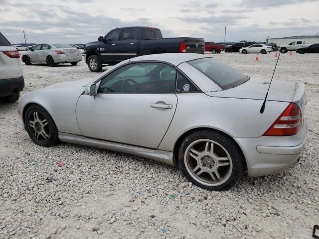 2002 Mercedes-Benz SLK 32 AMG Kompressor