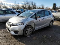Honda fit salvage cars for sale: 2015 Honda FIT LX