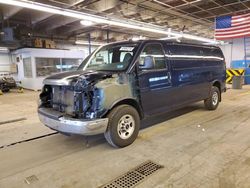 Salvage cars for sale from Copart Wheeling, IL: 2015 GMC Savana G3500