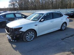 Salvage cars for sale from Copart Glassboro, NJ: 2017 KIA Optima EX