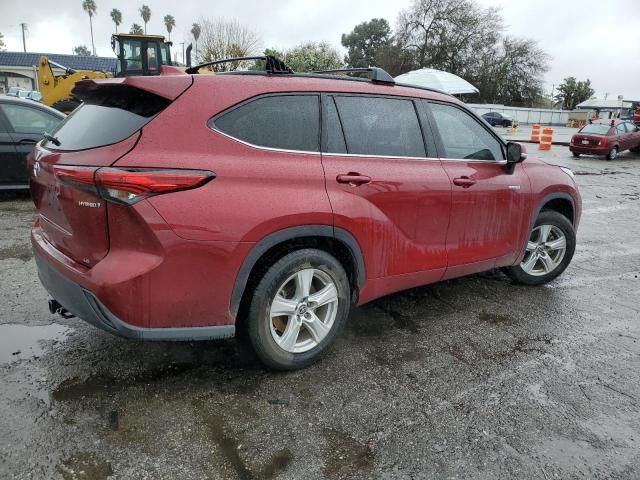 2021 Toyota Highlander Hybrid LE