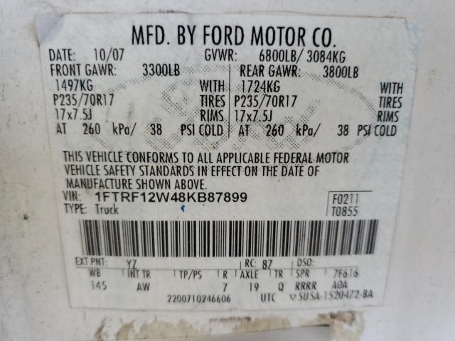 2008 Ford F150