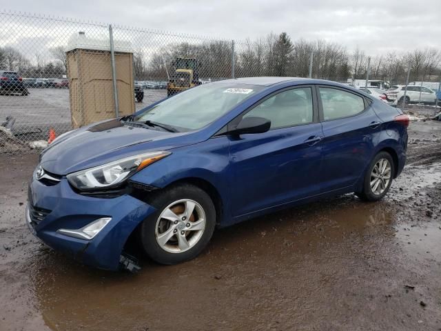 2016 Hyundai Elantra SE