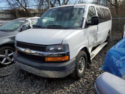 Chevrolet salvage cars for sale: 2015 Chevrolet Express G3500 LT