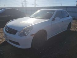 Infiniti salvage cars for sale: 2005 Infiniti G35