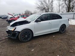 Volkswagen salvage cars for sale: 2017 Volkswagen Jetta SE