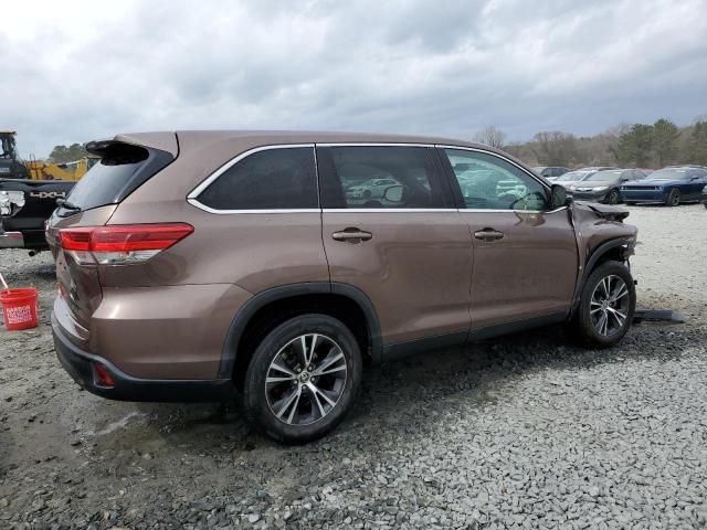 2019 Toyota Highlander LE