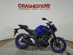 Salvage cars for sale from Copart Dallas, TX: 2023 Yamaha MT-03