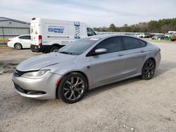 Salvage cars for sale from Copart Florence, MS: 2015 Chrysler 200 S