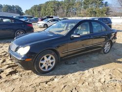 Mercedes-Benz C 240 salvage cars for sale: 2002 Mercedes-Benz C 240