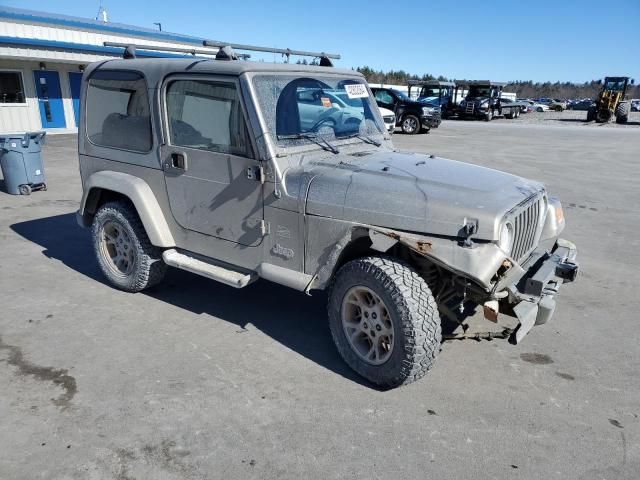 2003 Jeep Wrangler / TJ Sahara