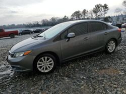 Salvage cars for sale from Copart Byron, GA: 2012 Honda Civic EXL