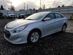 Salvage cars for sale from Copart Portland, OR: 2014 Hyundai Sonata Hybrid