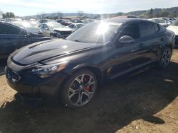Salvage cars for sale from Copart San Martin, CA: 2018 KIA Stinger GT
