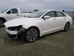 Lincoln MKZ salvage cars for sale: 2018 Lincoln MKZ Reserve