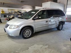 Chrysler salvage cars for sale: 2003 Chrysler Town & Country Limited